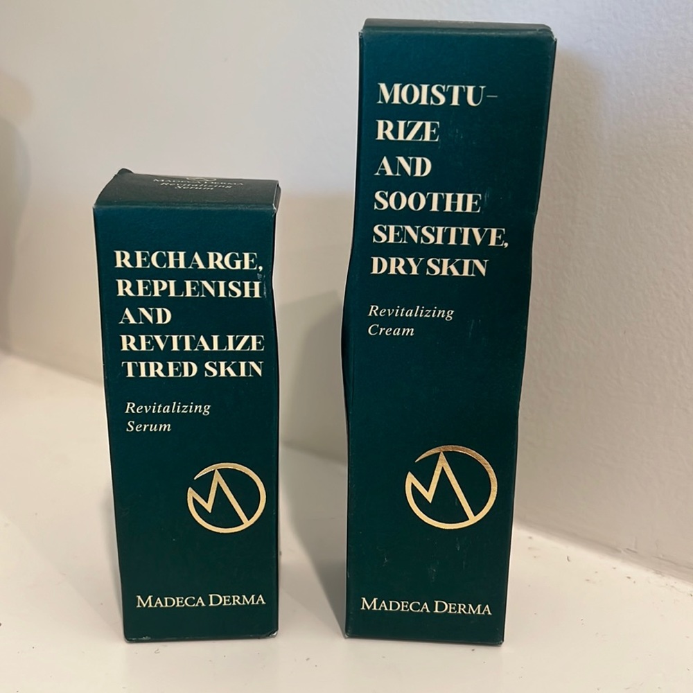 Medeca Derma Revitalizing Cream and Revitalizing Serum NEW
